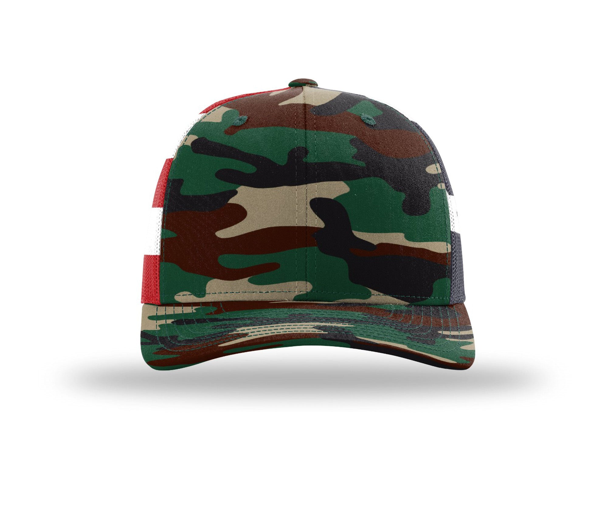 Richardson Printed Mesh Trucker Hat-Blank