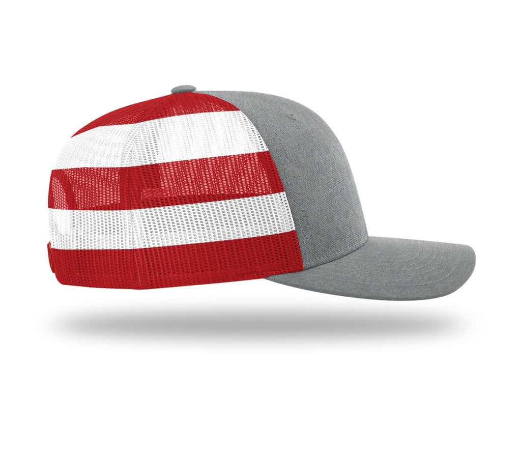 Richardson Printed Mesh Trucker Hat-Blank
