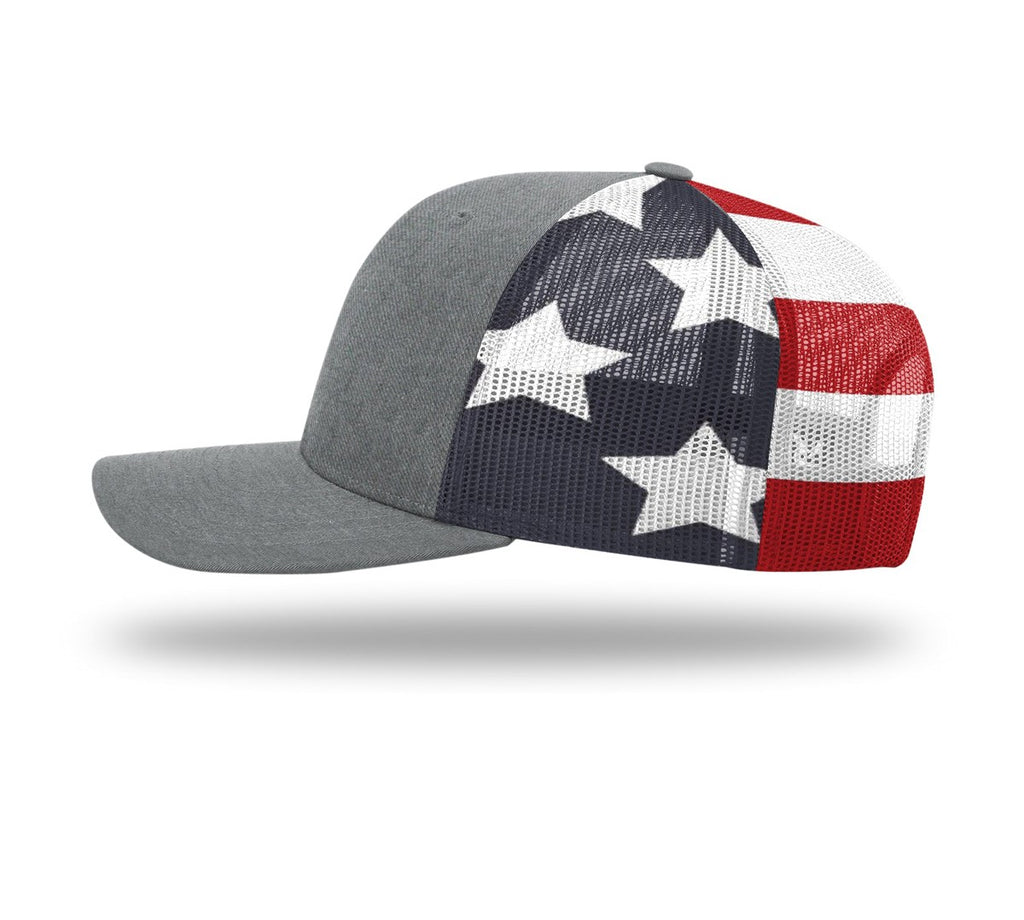 Richardson Printed Mesh Trucker Hat-Blank