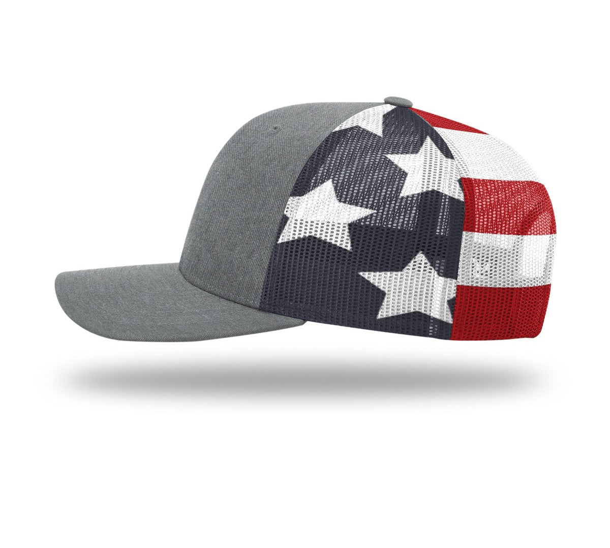 Richardson Printed Mesh Trucker Hat-Blank