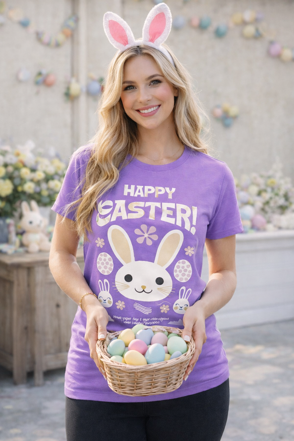 Happy Easter Bunny Tee