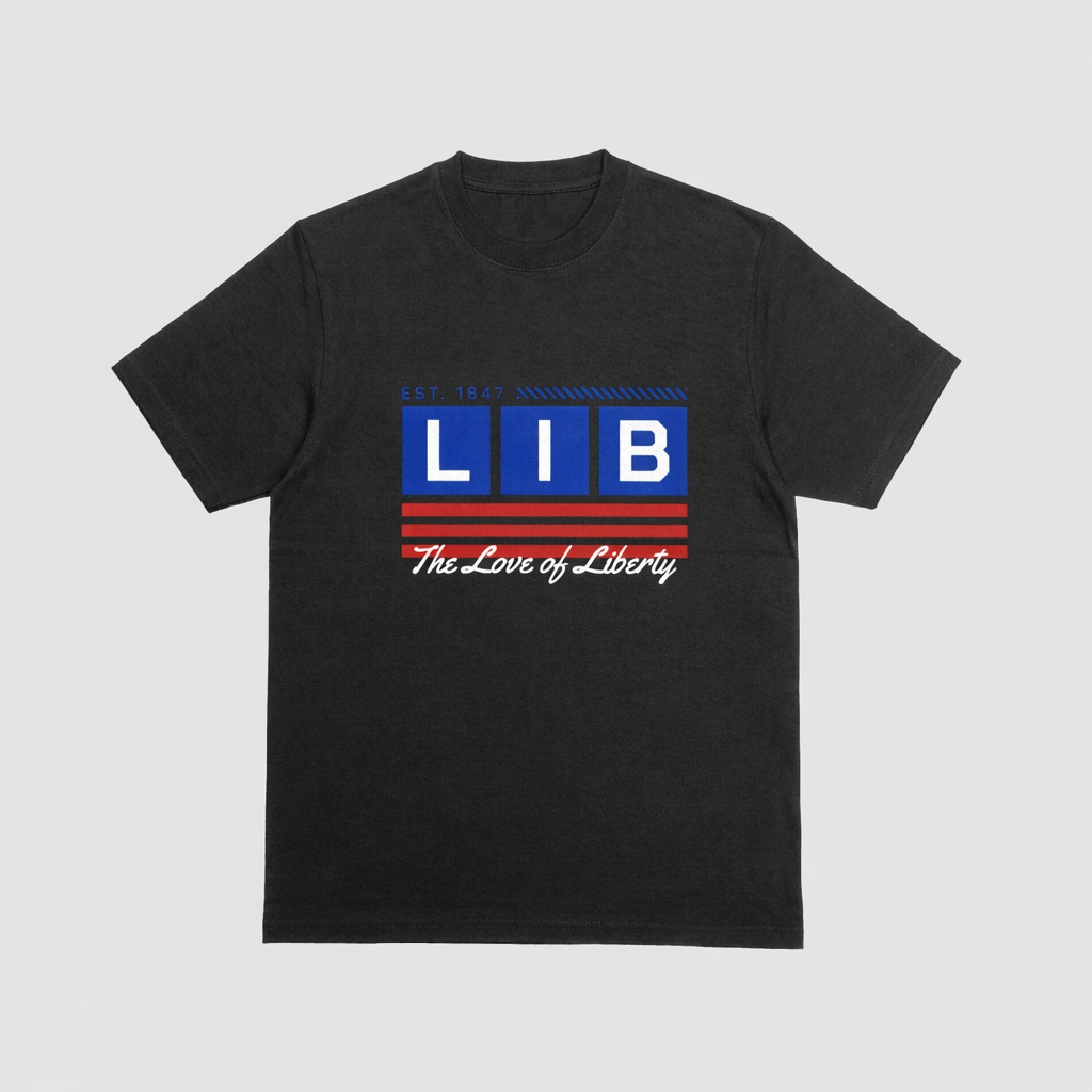 LIB – The Love of Liberty Graphic T-Shirt | Classic Patriotic Tee