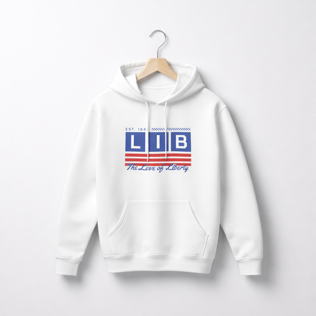 LIB – The Love of Liberty Hoodie | Patriotic Pullover