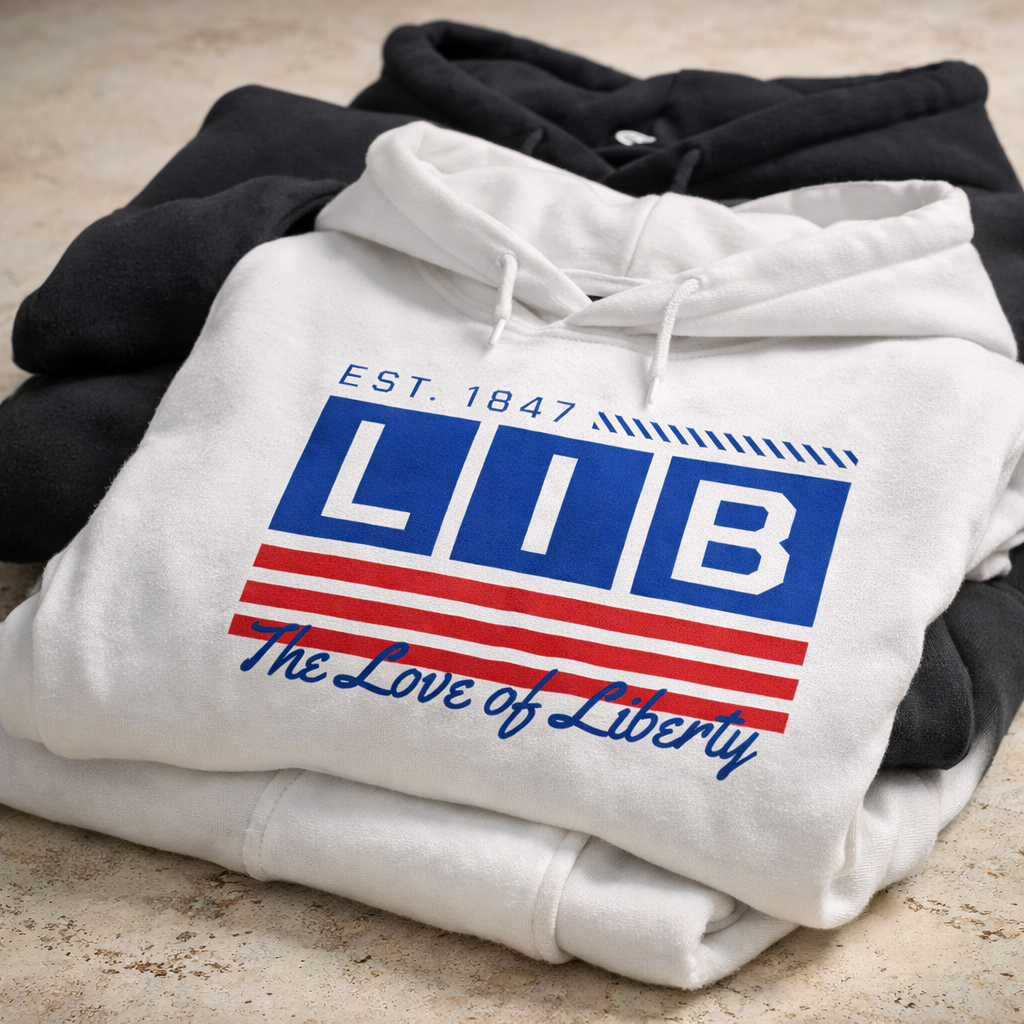 LIB – The Love of Liberty Hoodie | Patriotic Pullover