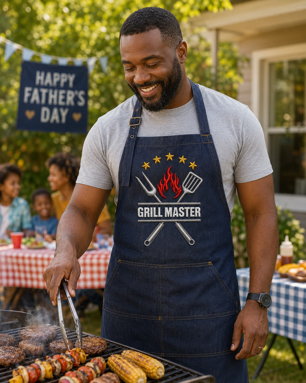 Grill Master Father’s Day Apron
