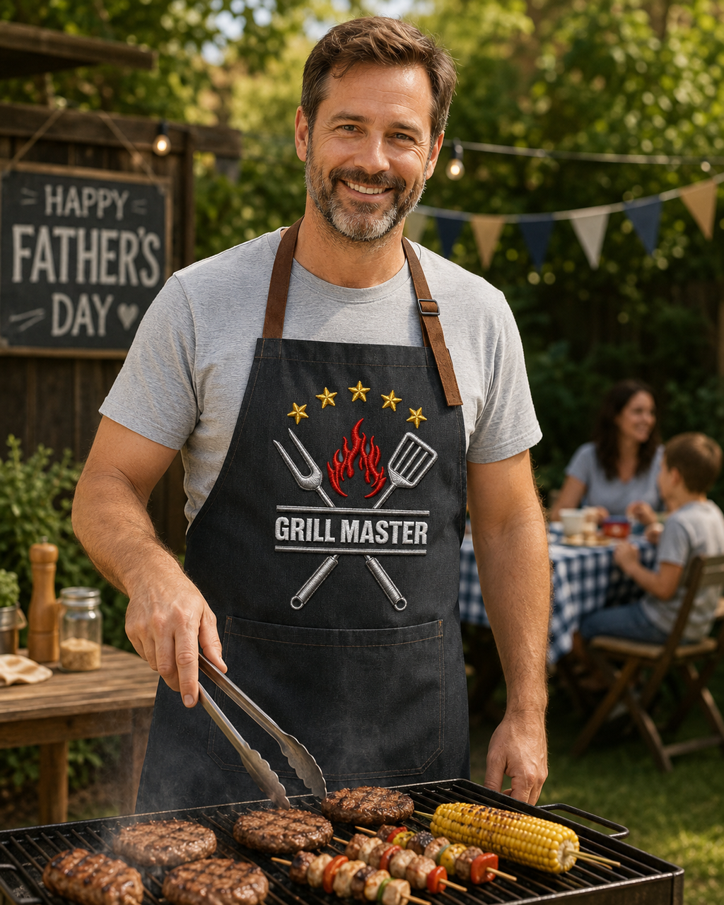 Grill Master Father’s Day Apron