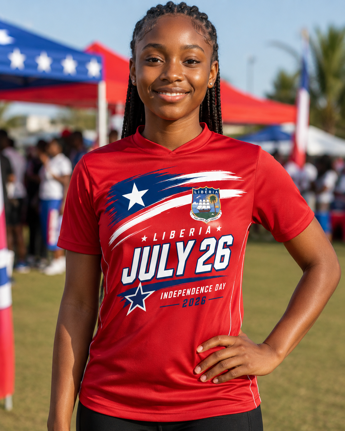 Liberia July 26 Independence Day Jersey 2026