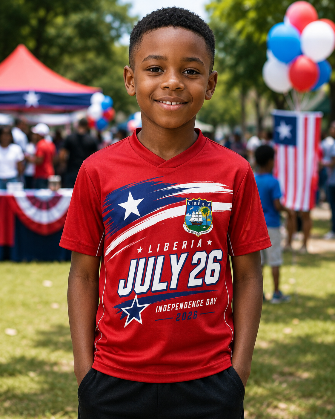 Liberia July 26 Independence Day Jersey 2026