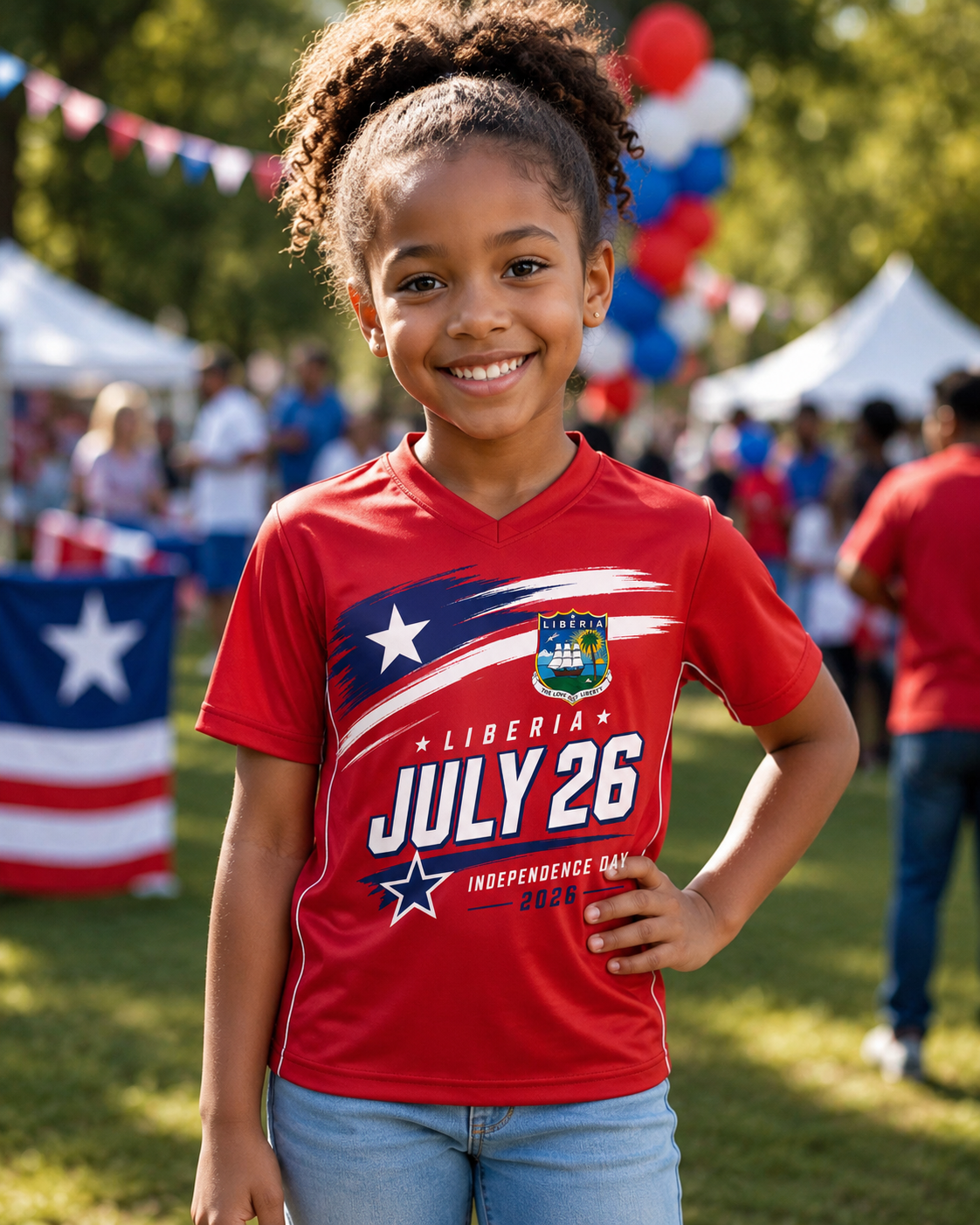 Liberia July 26 Independence Day Jersey 2026