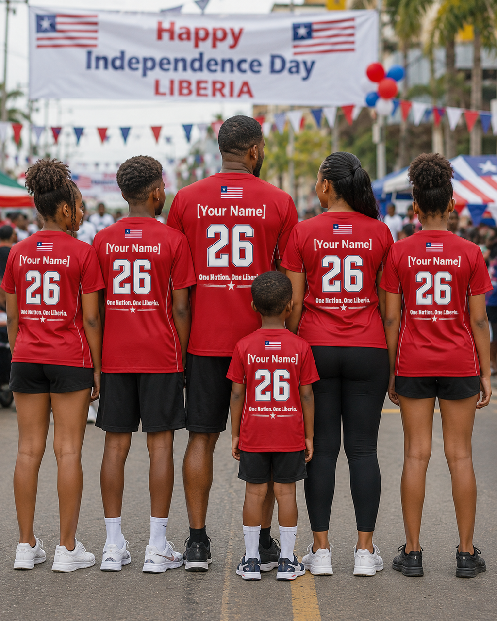 Liberia July 26 Independence Day Jersey 2026
