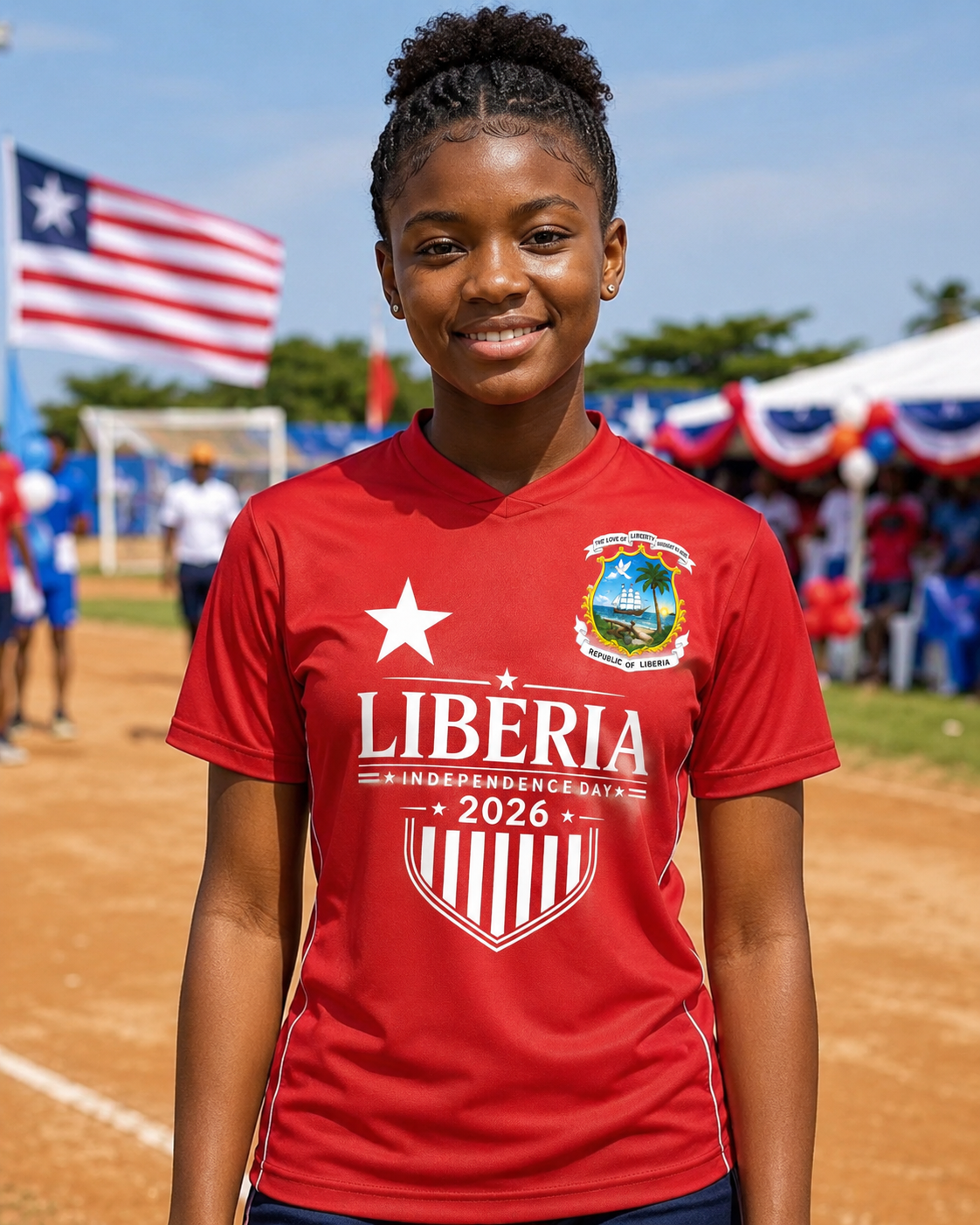 Liberia July 26 Independence Day Jersey 2026