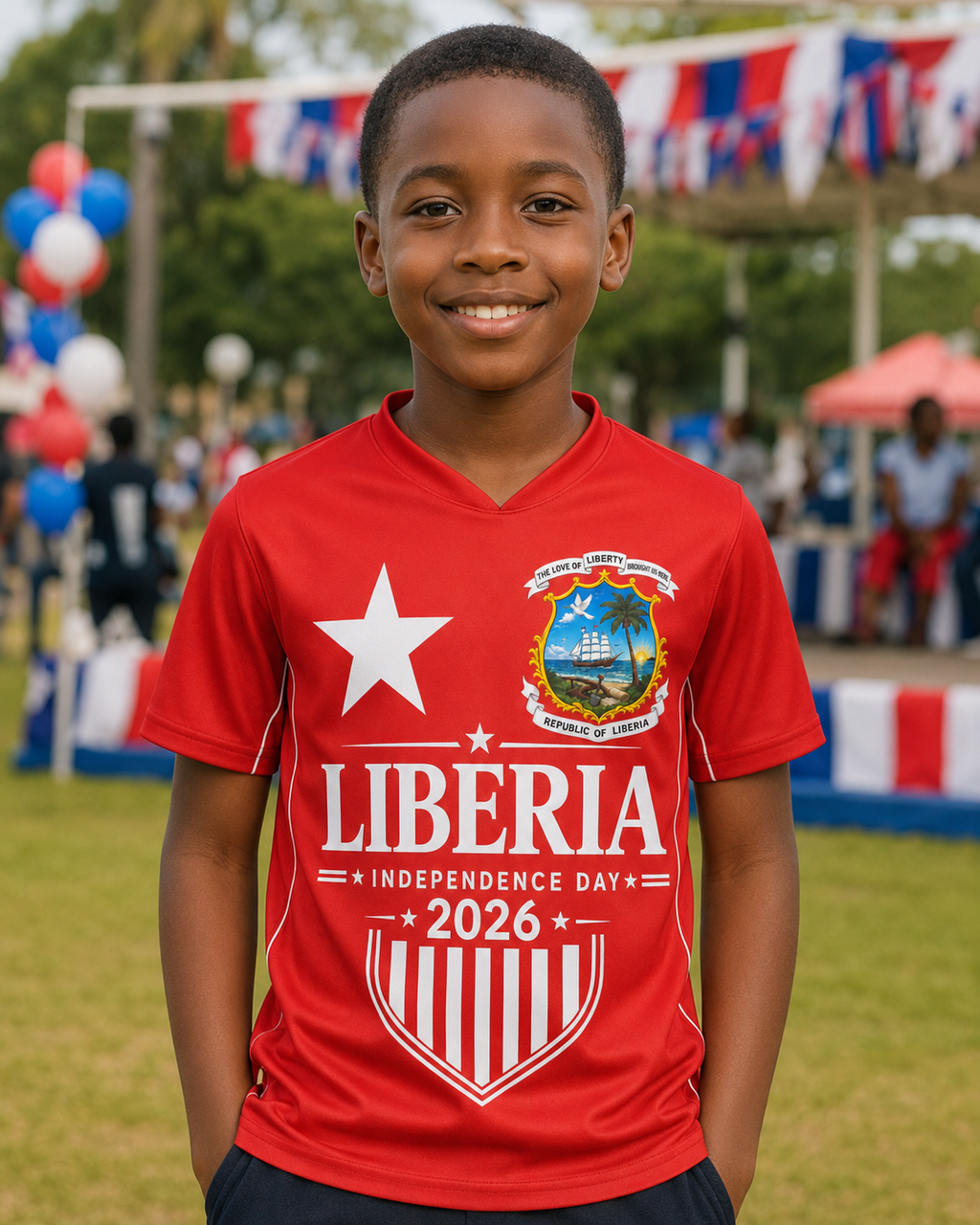 Liberia July 26 Independence Day Jersey 2026