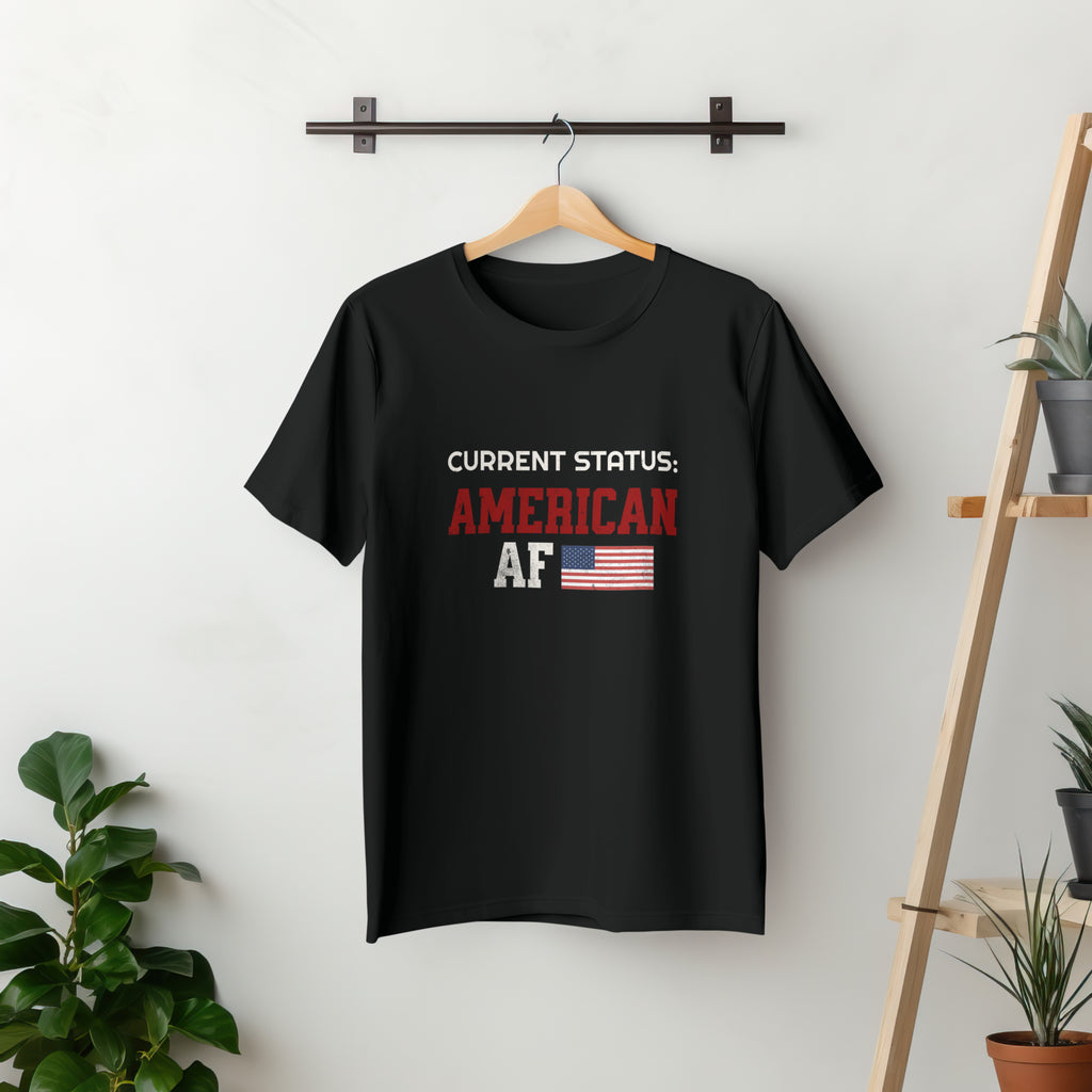Bold Patriotic American AF Shirt