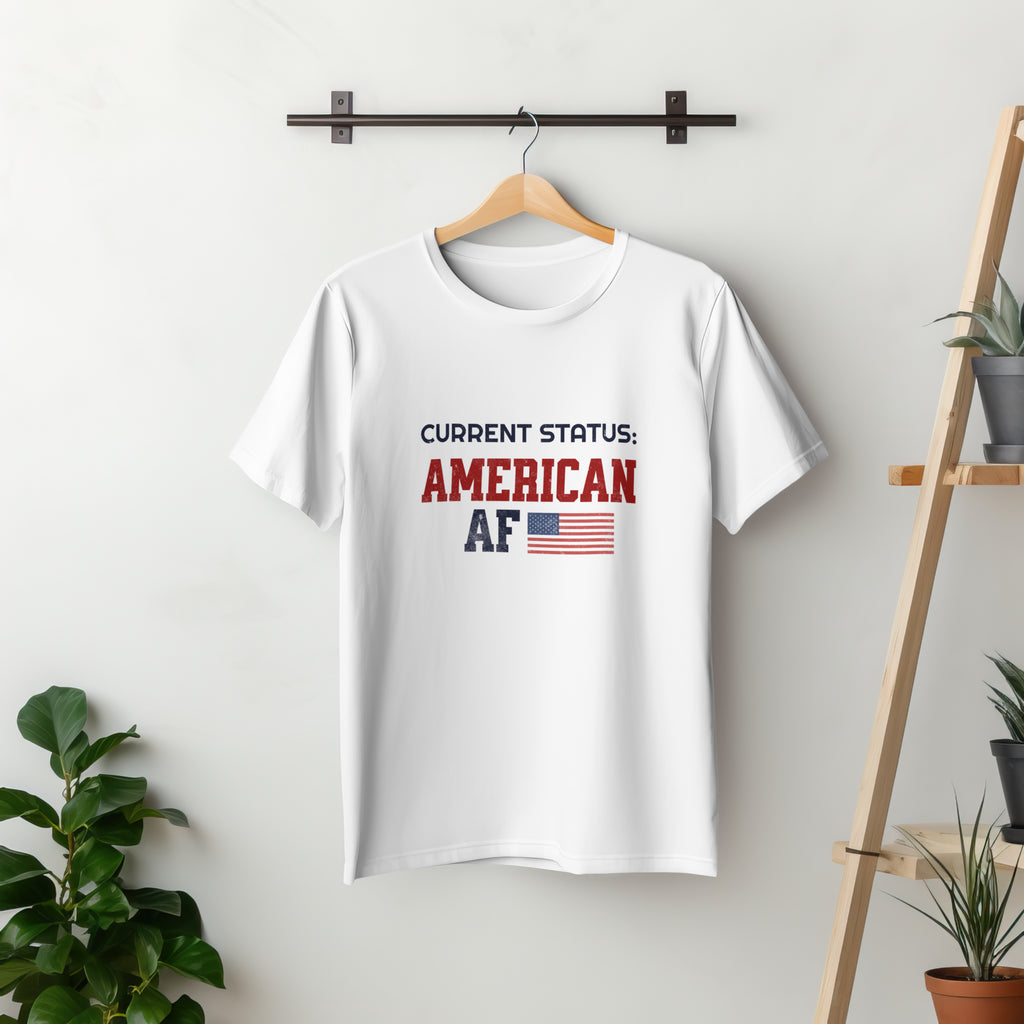 Bold Patriotic American AF Shirt