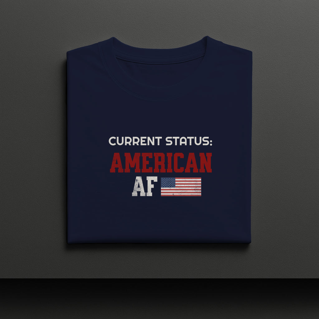 Bold Patriotic American AF Shirt