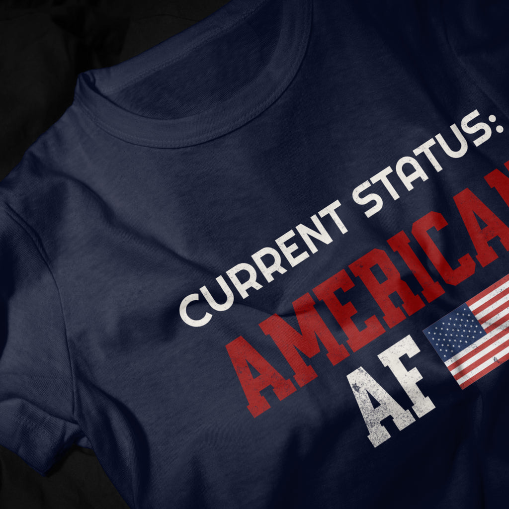 Bold Patriotic American AF Shirt