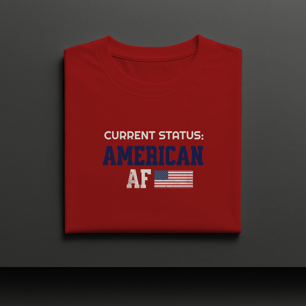 Bold Patriotic American AF Shirt