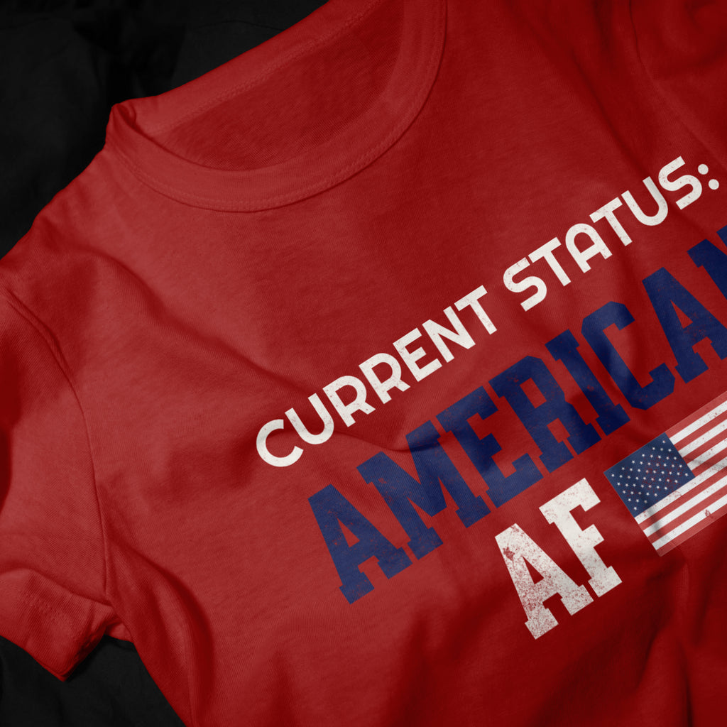 Bold Patriotic American AF Shirt