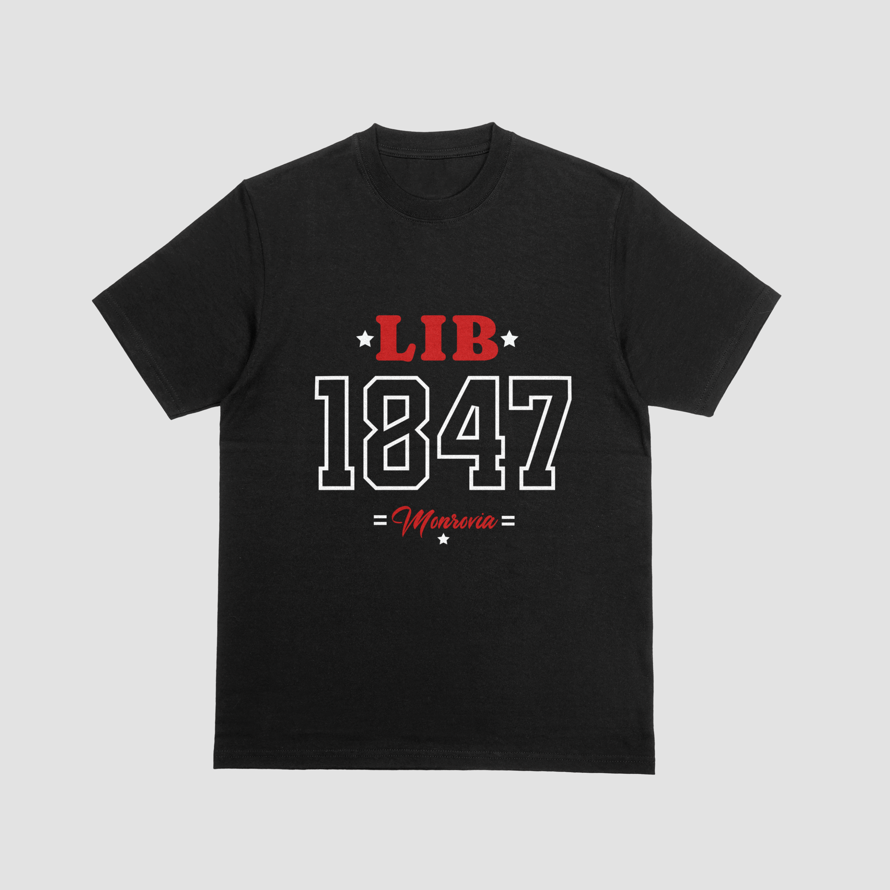 LIB 1847 Heritage Tee – Monrovia Edition