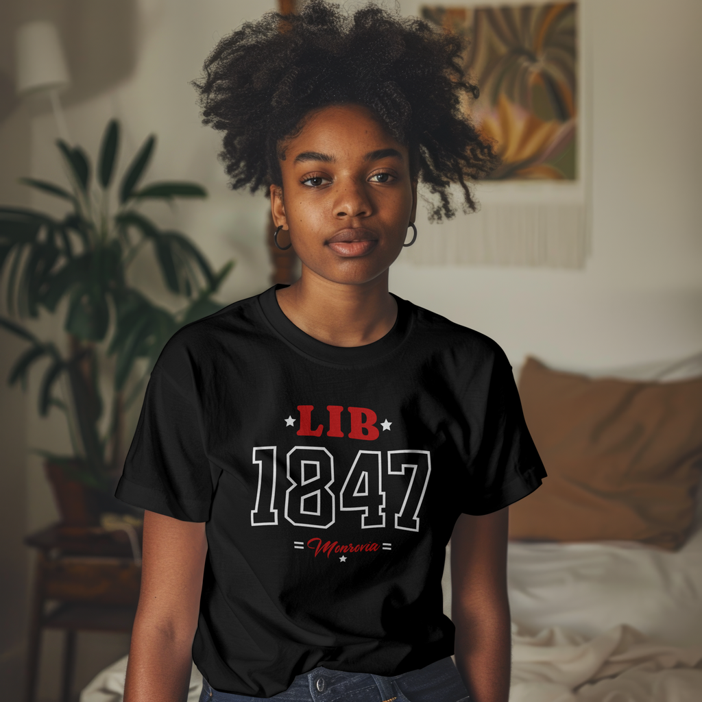 LIB 1847 Heritage Tee – Monrovia Edition