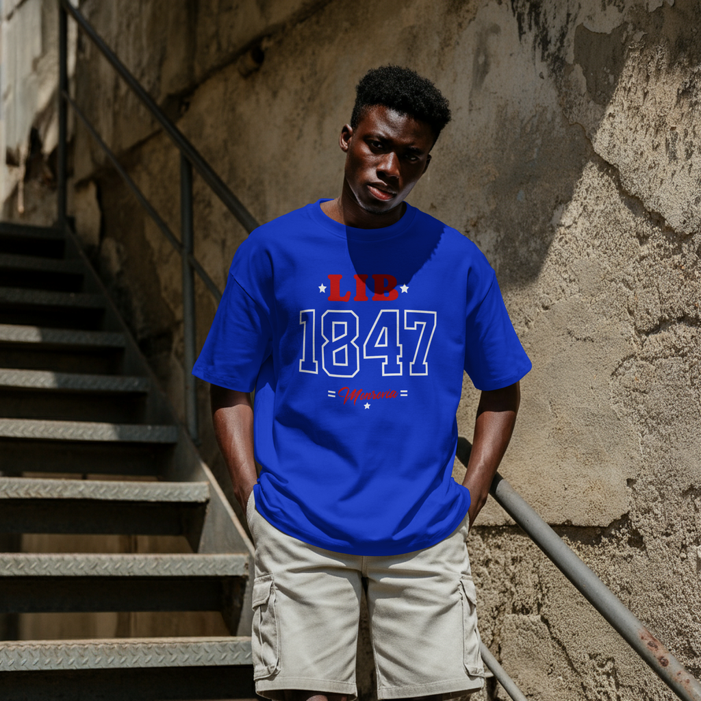 LIB 1847 Heritage Tee – Monrovia Edition