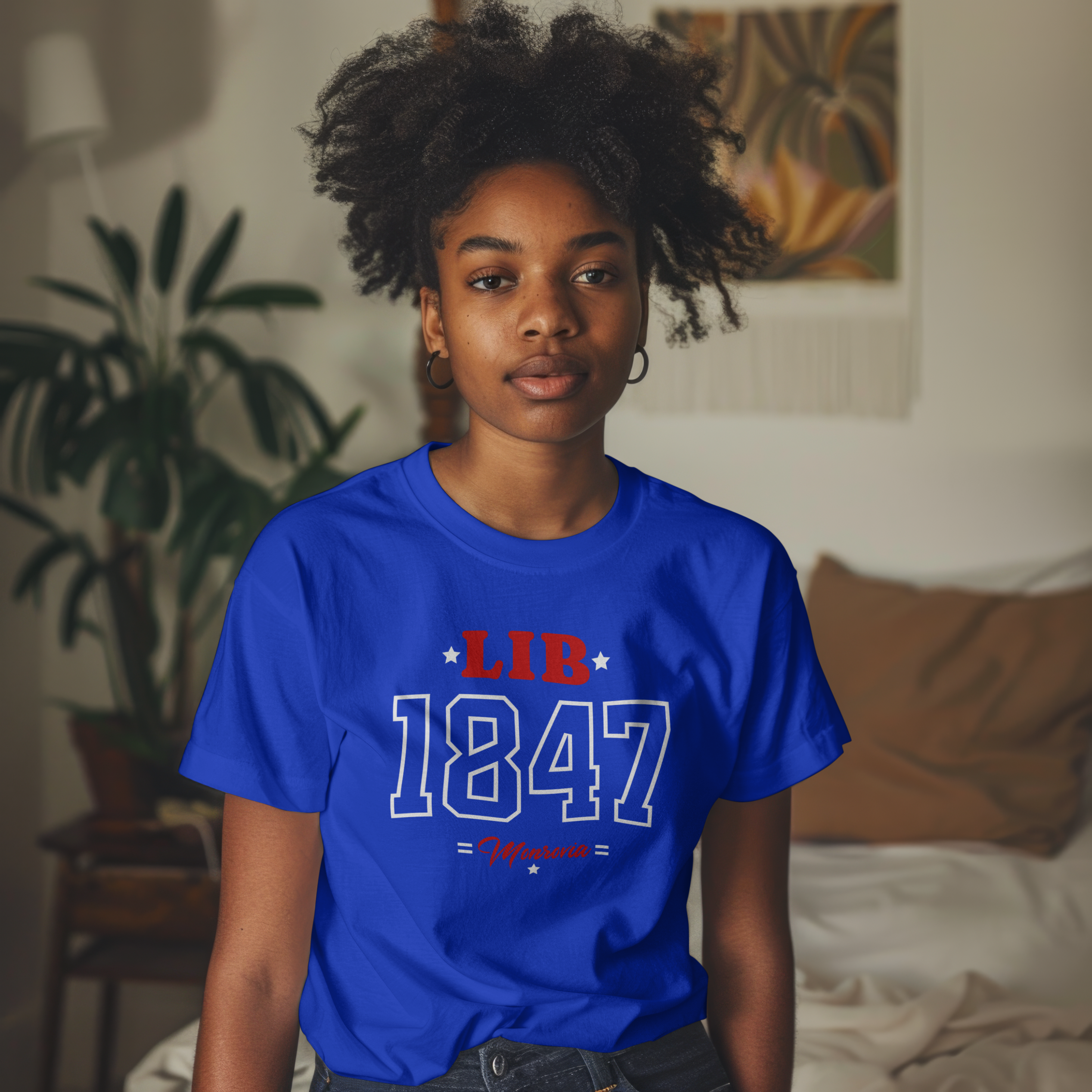 LIB 1847 Heritage Tee – Monrovia Edition