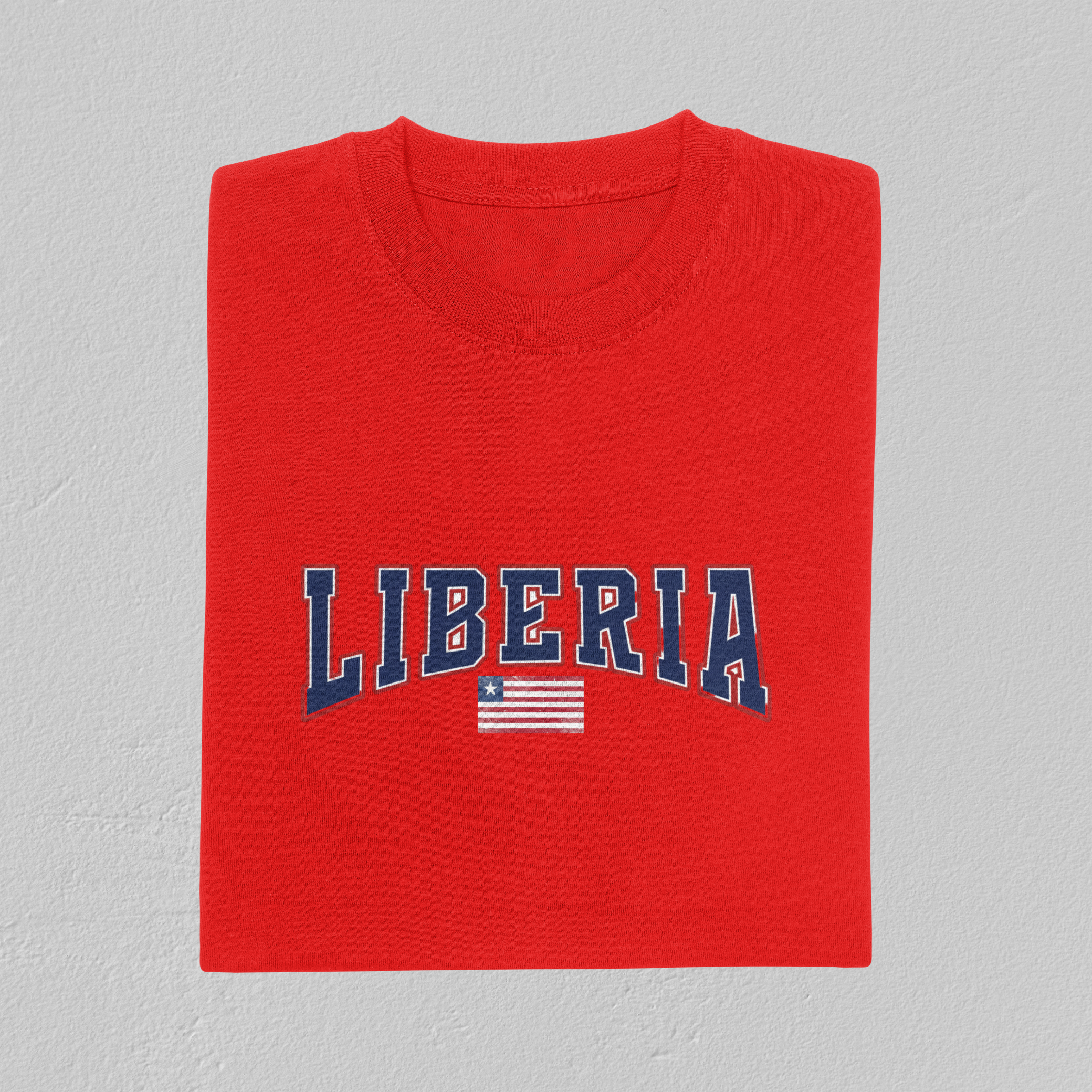 Liberia Flag T-Shirt – African Heritage Tee | Unisex Streetwear | Cultural Pride Shirt