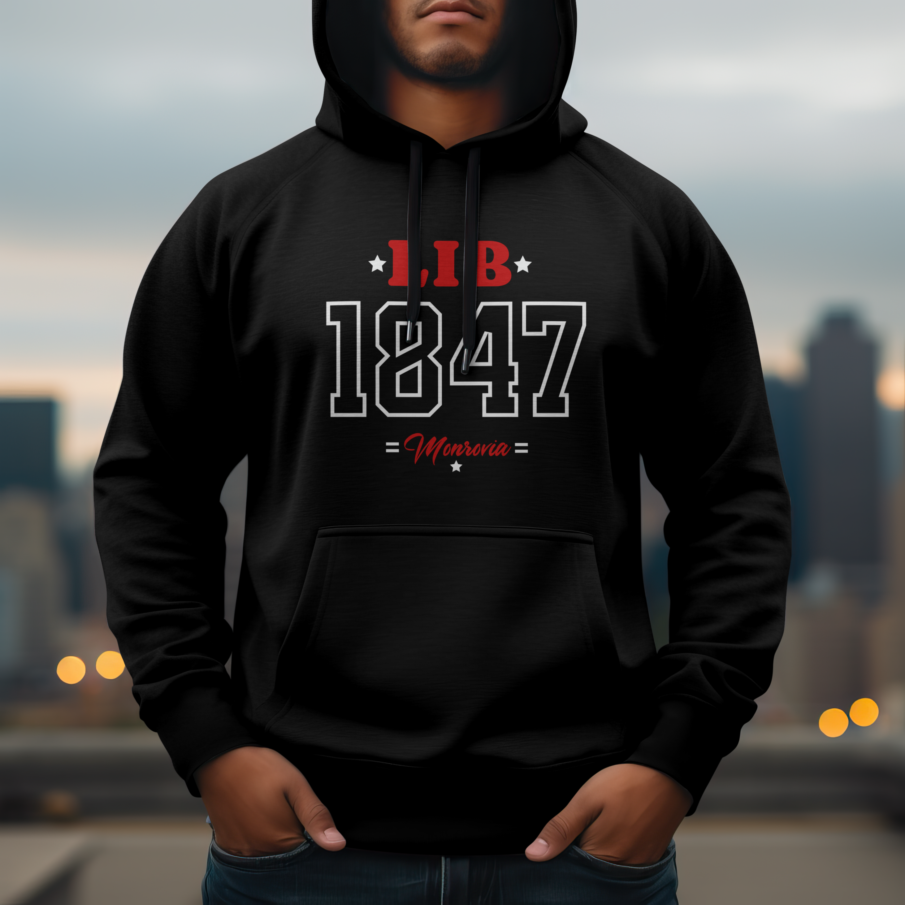 LIB 1847 Heritage Hoodie – Monrovia Edition