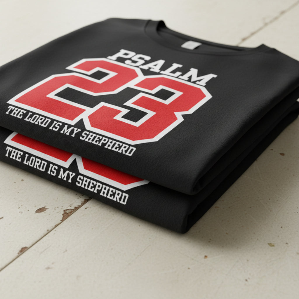 Psalm 23 Statement Tee – The Lord Is My Shepherd